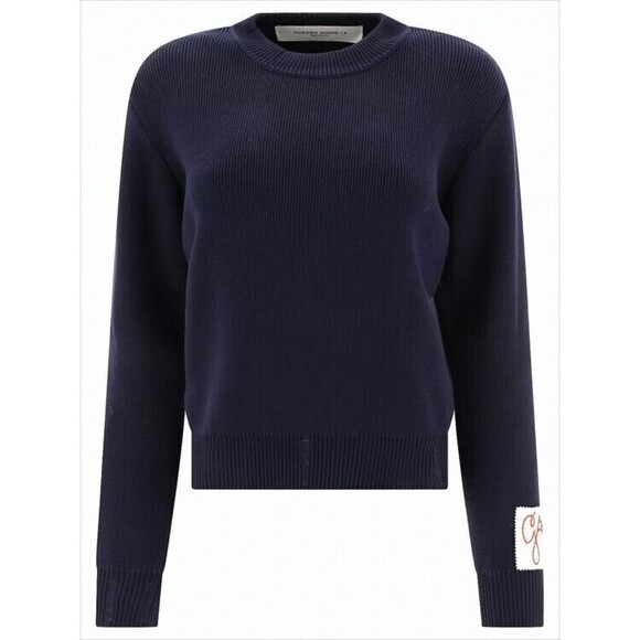 Golden Goose Ribbed Knit Sweater With Cropped Fit - NWT